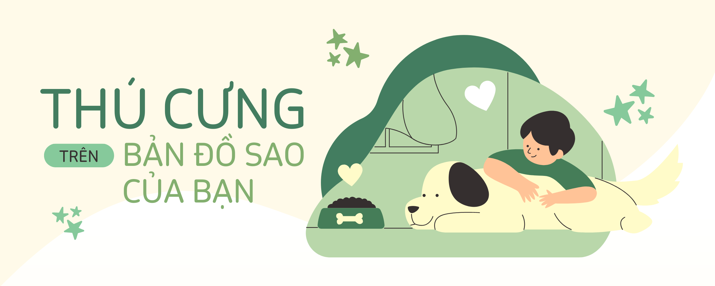 thu cung tren ban do sao cua ban banner